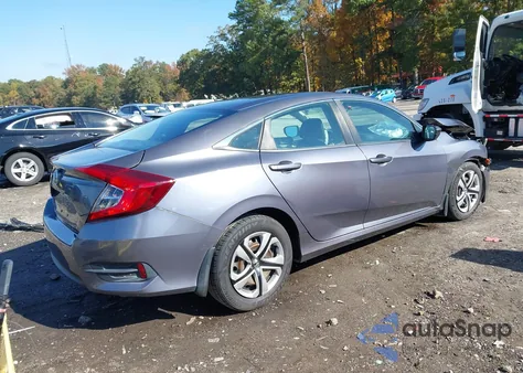2016 Honda Civic Lx from USA, damaged, VIN 19XFC2F57GE071973